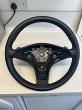 Mercedes r230 SL black nappa steering wheel with paddles A2304603176