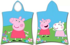 Girls Hooded Towel Poncho
