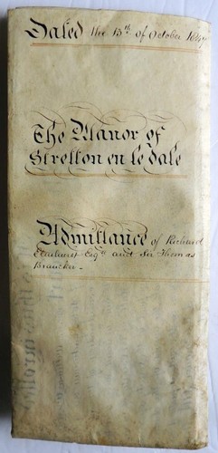 1847 court baron document - 1847,