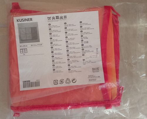 Orange and red - and, kusiner