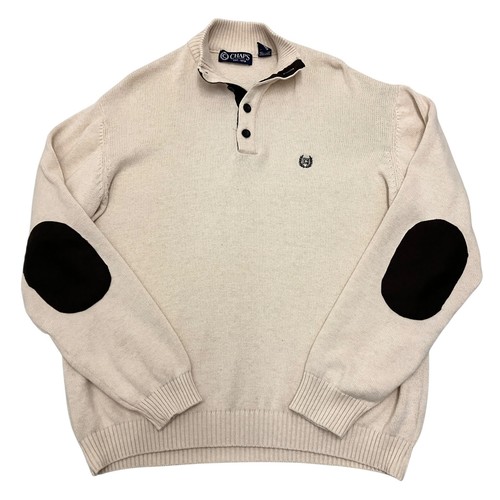 Chaps jumper mens beige - jumper,