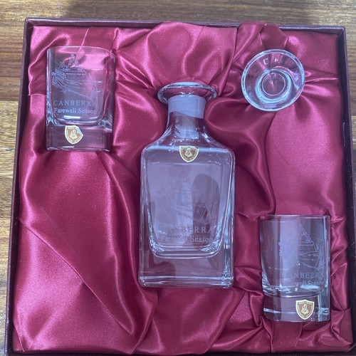 Canberra whisky cut glass - ss,