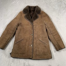 Sheepskin Coat Womens UK 14