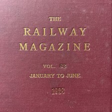THE RAILWAY MAGAZINE BOUND VOLUME 82 January To June 1938 Antiquarian Free Post