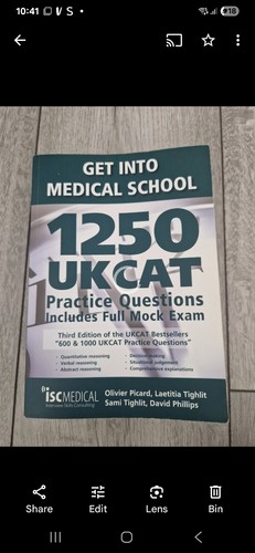 Get into medical school 1250 - -,