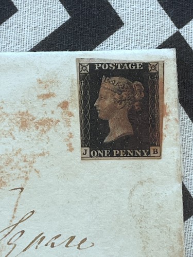 Penny black stamp a - black,