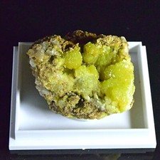 Pyromorphite  - Roughton Gill Mine, Caldbeck Fells Cumbria UK mineral specimen