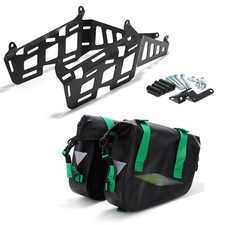 Saddlebags & Luggage Side Racks Set Black Rails for Yamaha Tenere 700 2019-2023