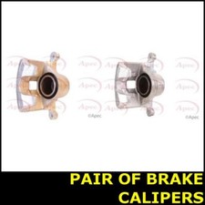 Pair Brake Caliper Front Left