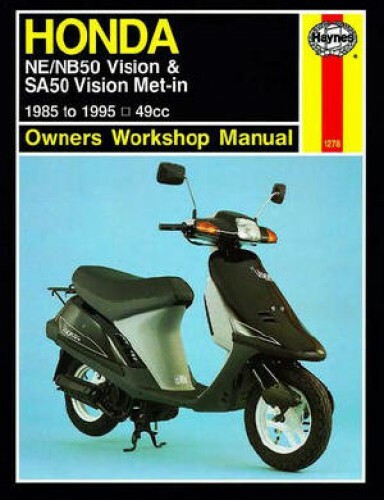 Haynes honda scooter nb50 - haynes,