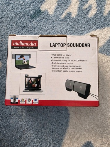 Multimedia laptop sound bar - laptop,