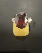 Size 6 Oval Cut Natural Garnet