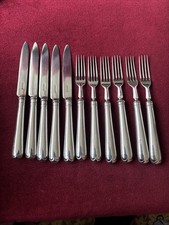 Rare Goldsmiths & Silversmiths Silver Plated Old English Pattern Fruit Cutlery S
