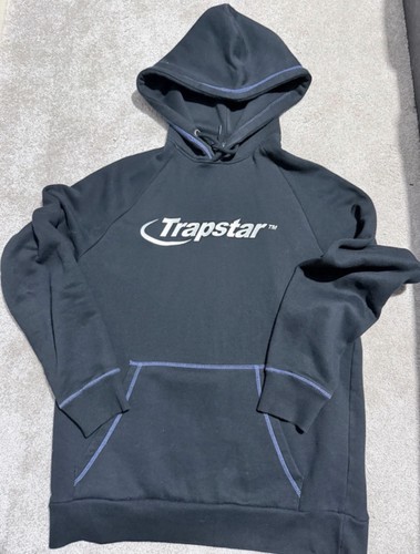 Trapstar men hoodie - hoodie, black