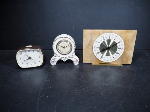 Vintage clocks ceramic - x,