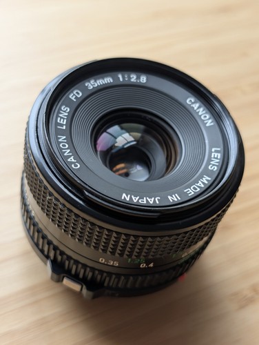 Canon 35mm 8 wide - canon, f/2.8