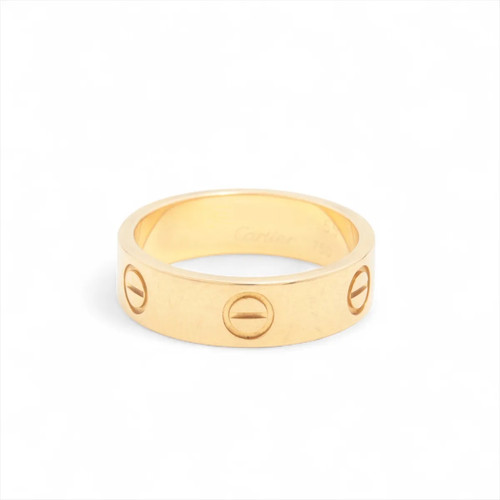 Cartier love ring 750 - cartier, 6.8g