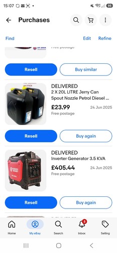 Petrol inverter generator - petrol, 3.5