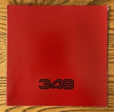 FERRARI 348 Car Sales Brochure