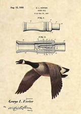 Goose Call US Patent Art