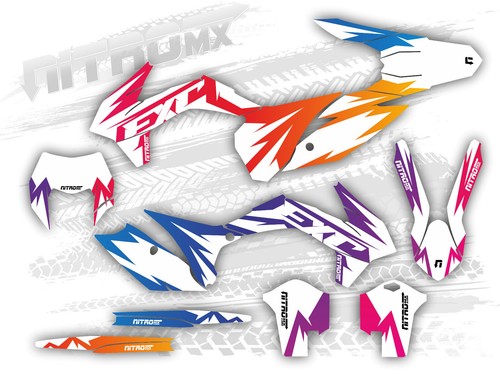 Graphics kit fits - ktm, exc