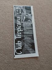 TNEWL55 ADVERT 11X4 WHAM! : 'CLUB TROPICANA' SONG WORDS