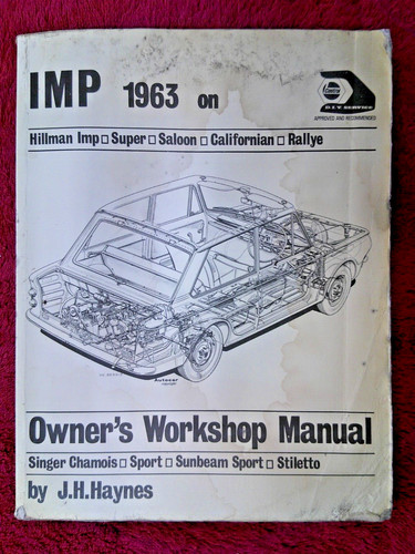 Hillman imp haynes - imp, workshop