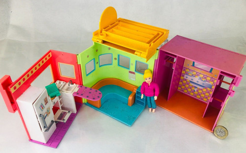 Polly pocket doll playset - polly,