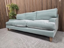 Sofa.com Isla 4 Seater Sofa In Sage Smart Velvet (Breaks Down) RRP:£3190