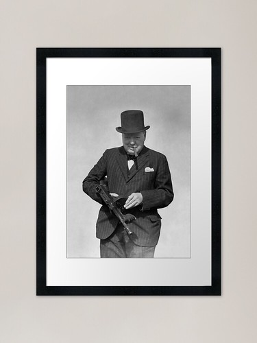 Winston churchill inspecting - inspecting, a