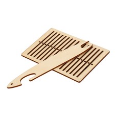 2x Weaving Loom Kit Wooden