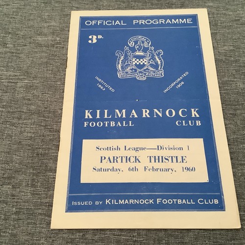Kilmarnock partick thistle - partick,
