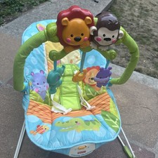 baby bouncer seat, Fisher-Price “Infant Rocker / Calming Vibrations Bouncer”