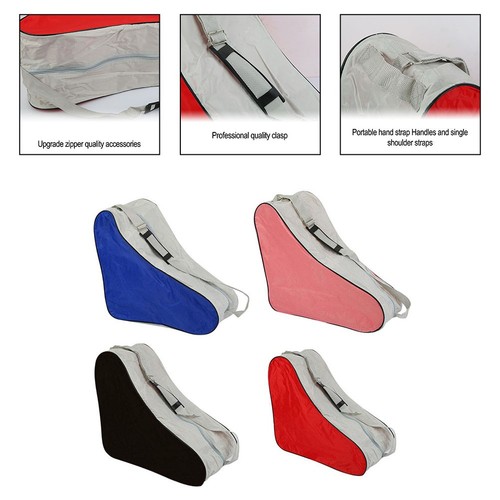 Spacious ice skate bag - bag, for