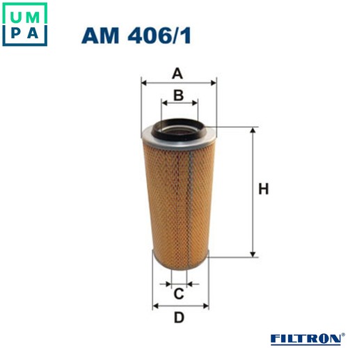 Air filter 406 for nissan - 406/1,
