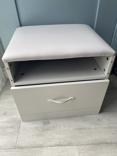 Small wooden bench storage - small,