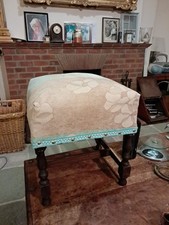VINTAGE FOOTSTOOL 42 X 35 X 30