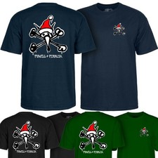 POWELL PERALTA - Holiday 25 Vato Rat Bones - Skateboard Tee Shirt. BONES BRIGADE