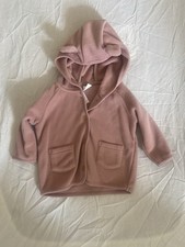 Baby Girls Pink Fleece Jacket