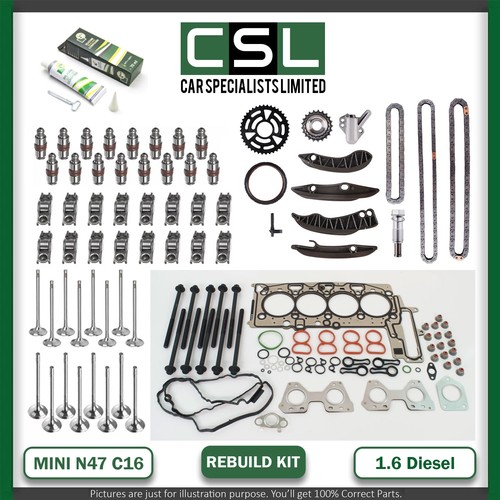 Mini diesel n47c16 - 1.6, timing