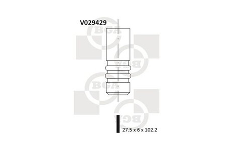 Exhaust valve fits irmscher - exhaust,