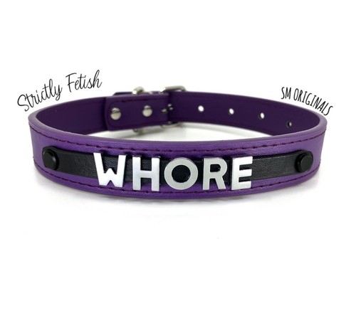 Bdsm collar hotwife sissy slut - collar,