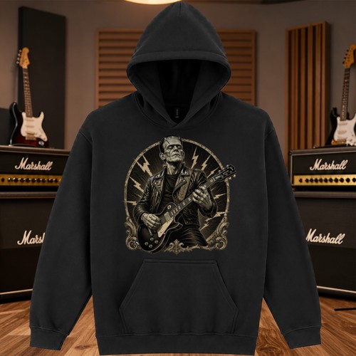 Frankenstein rock guitarist - rock,