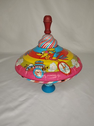 Ohio art tin - ohio, spinning