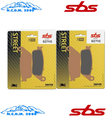 Sbs 627hs brake pads - 627hs, kit