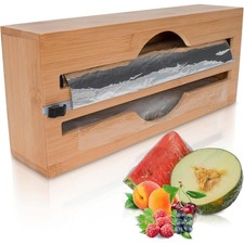 2in1 Bamboo Foil Dispenser