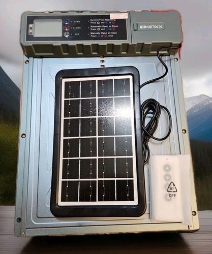 Solar automatic chicken - automatic, coop