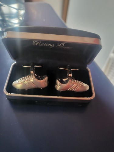 Novelty football cufflinks - novelty,