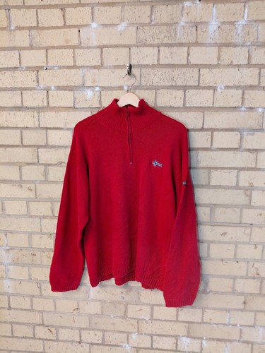 Napapijri mens red knitted 4 - napapijri,