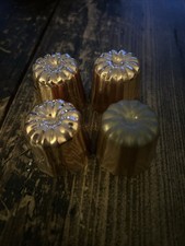 Canele Molds X 4 Vintage
